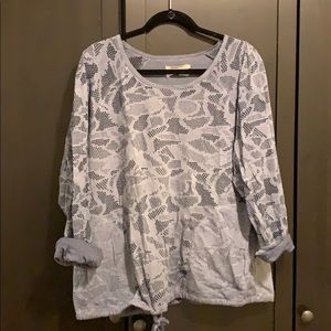 ANTHROPOLOGIE Saturday/Sunday sweatshirt w/pockets